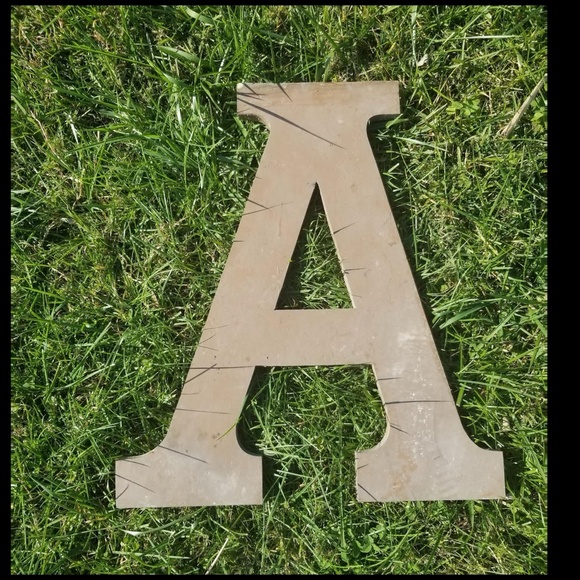Extra large letter A last name